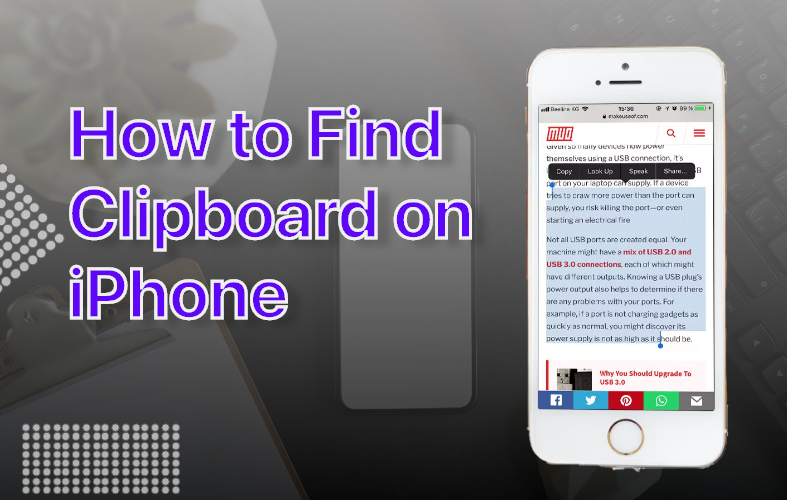 How to Find Clipboard on iPhone