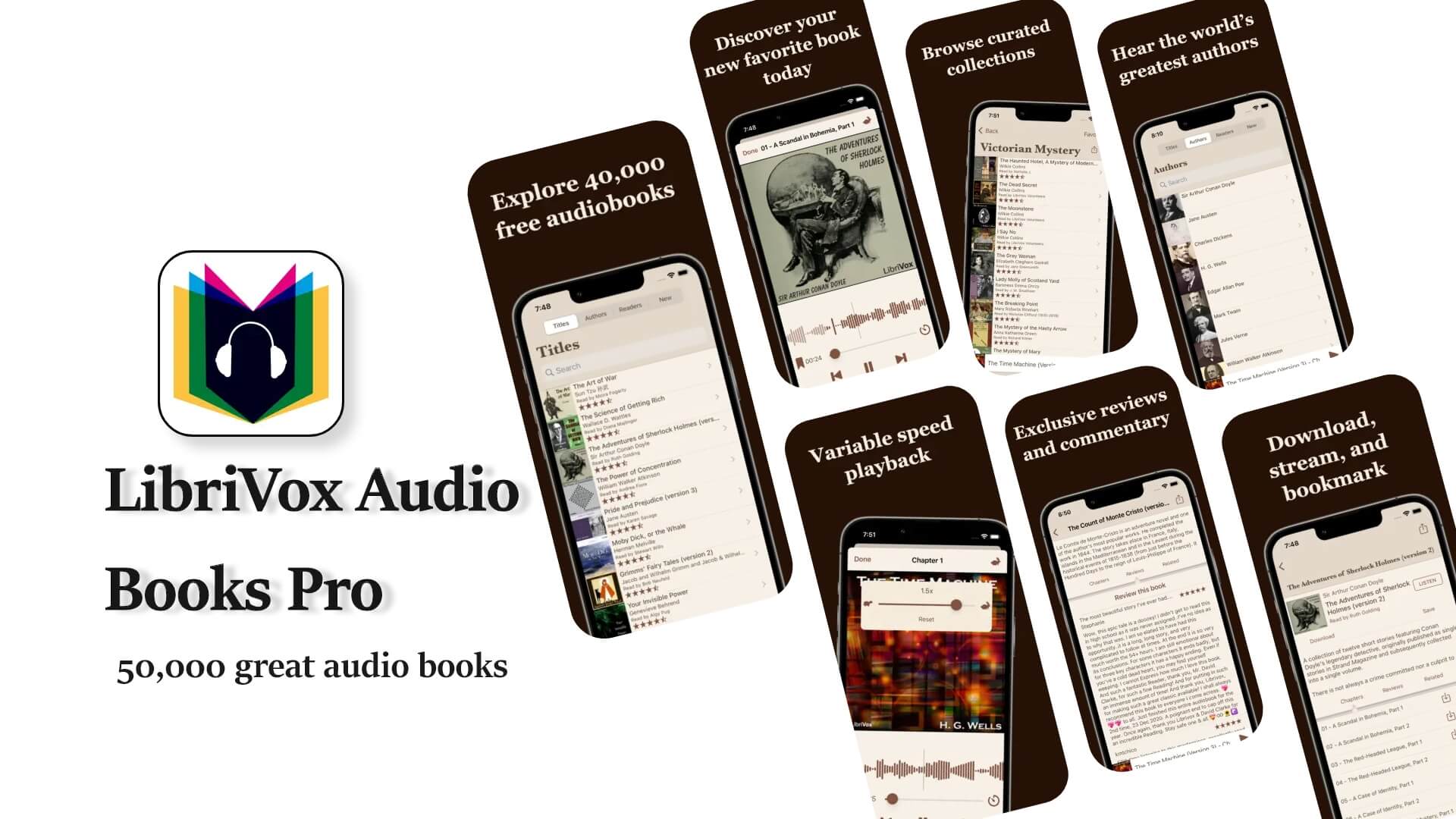 LibriVox Audio Books Pro