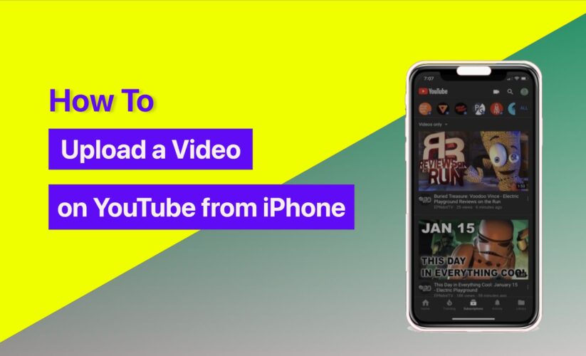 How to Upload a Video to YouTube from iPhone