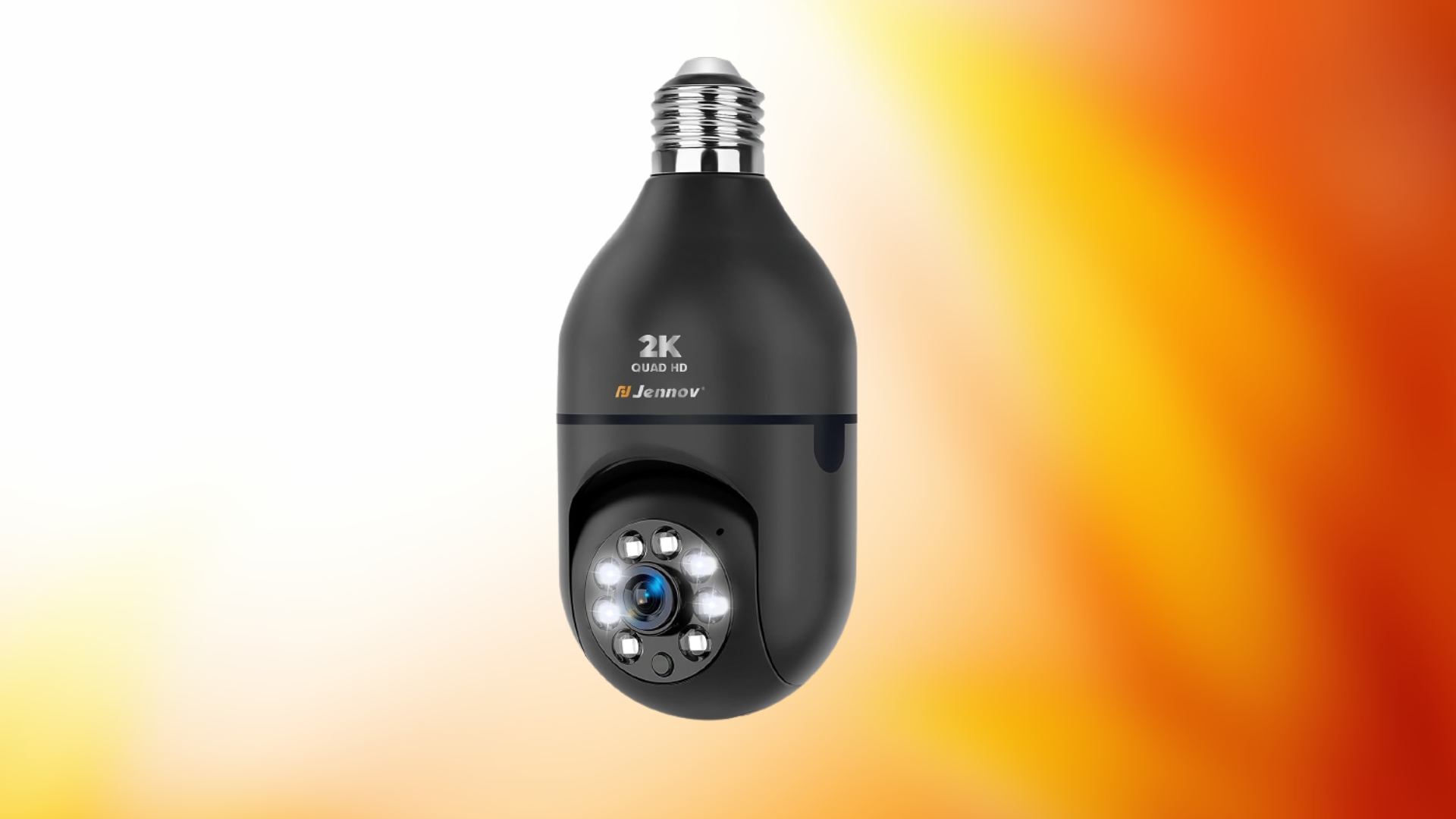 Jennov 3MP Light Bulb Security Camera