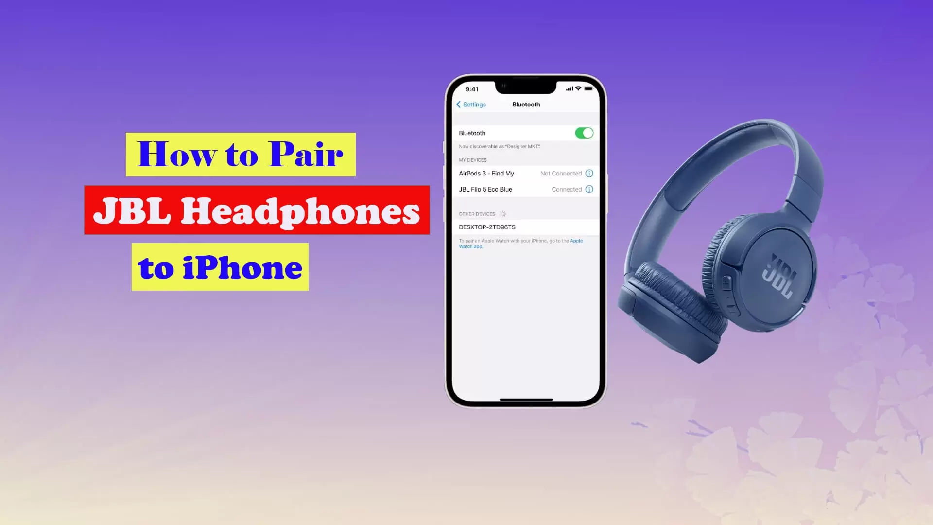 How to Pair JBL Headphones to iPhone