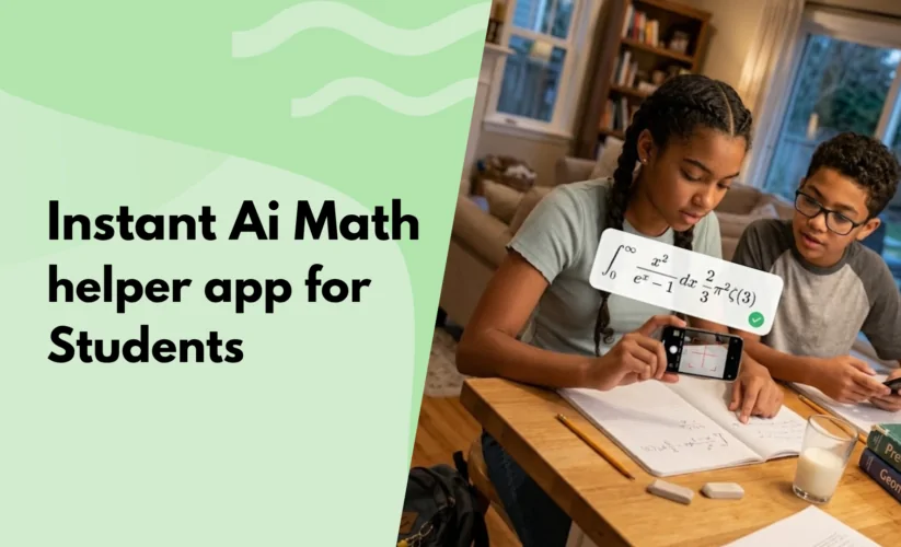 Why Every High School Student Needs an AI Math Solver App